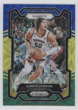 2023-24 Panini Prizm Choice Blue Yellow & Green Prizm Aaron Gordon #12 13rw