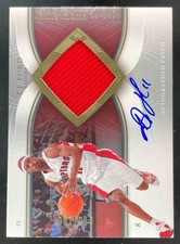 2006-07 Exquisite Collection Autographed Patches #AP-TF T.J. Ford Auto /100
