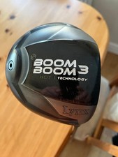 Lynx boom boom 3 driver, 9 degrees, fujikura stiff flex - new Golf Pride grip