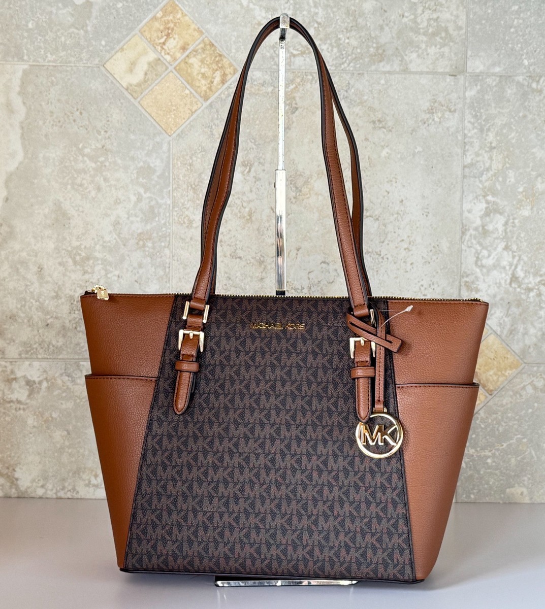 MICHAEL KORS　バッグ Samira Large Pebbled Leather Tote Bag in PALM GREEN - Sale