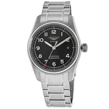 New Longines Spirit Prestige Edition Automatic Black Men's Watch L3.810.4.53.9