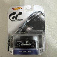 Hot Wheels Gran Turismo 2009 Nissan Gt-r Premium 55 Real Riders Black Gtr R35 Hot Wheels Gran Turismo 2009 Nissan Gt-r Premium 55 Real Riders Black Gtr R35