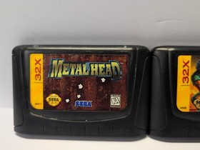 Metal Head & DOOM 32X Sega 32X AUTHENTIC TESTED USA RELEASE FAST SHIP 2 GAMES