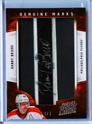 2012-13 - Panini - Prime Genuine Marks - Daniel Briere    (003/006)