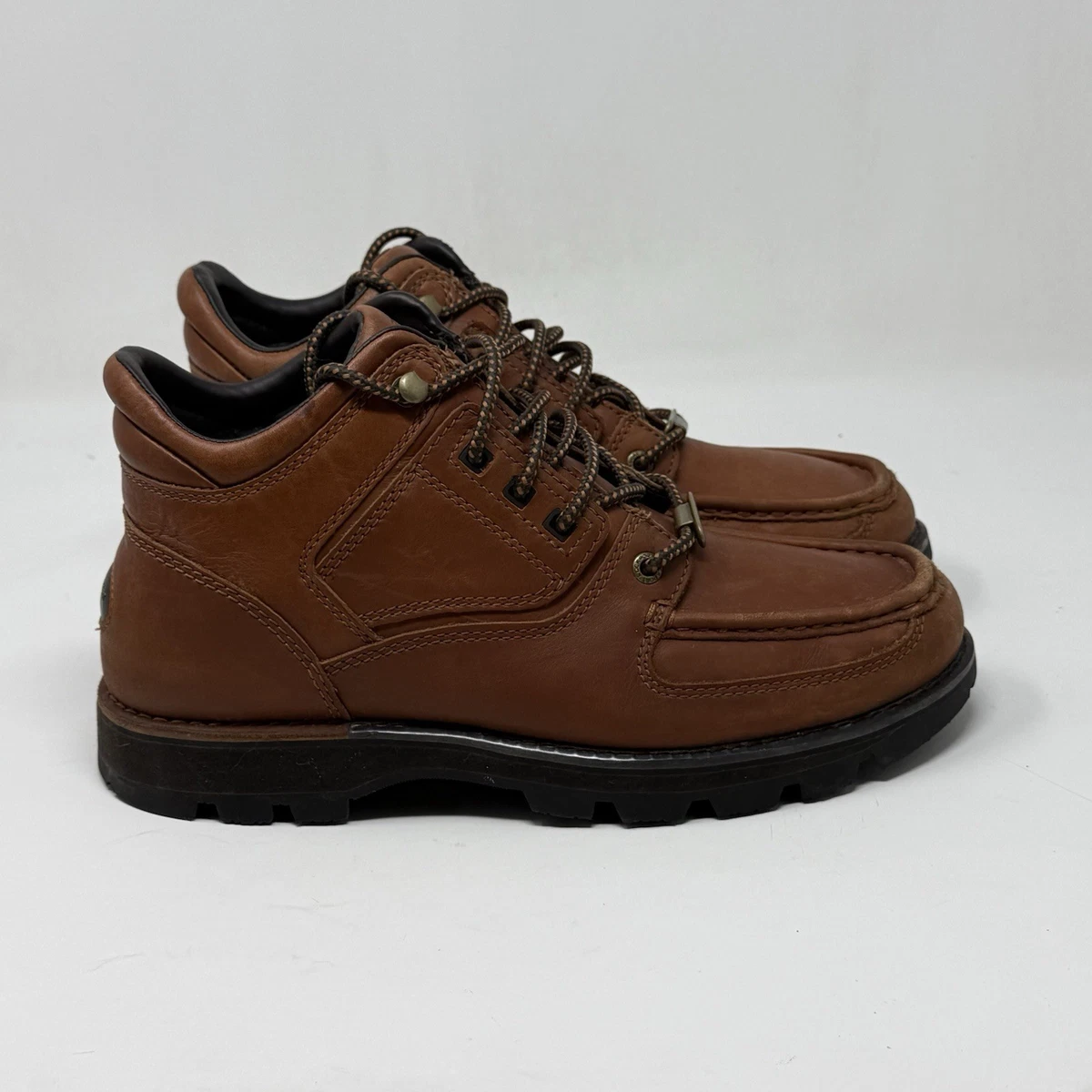 Rockport XCS Chukka Boots Mens 10.5 M Brown Leather Preppy Gorpcore Hiking Men main image 3