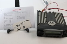 Motorola XTL5000 VHF M20KSS9PW1AN Bad TX good RX 0420