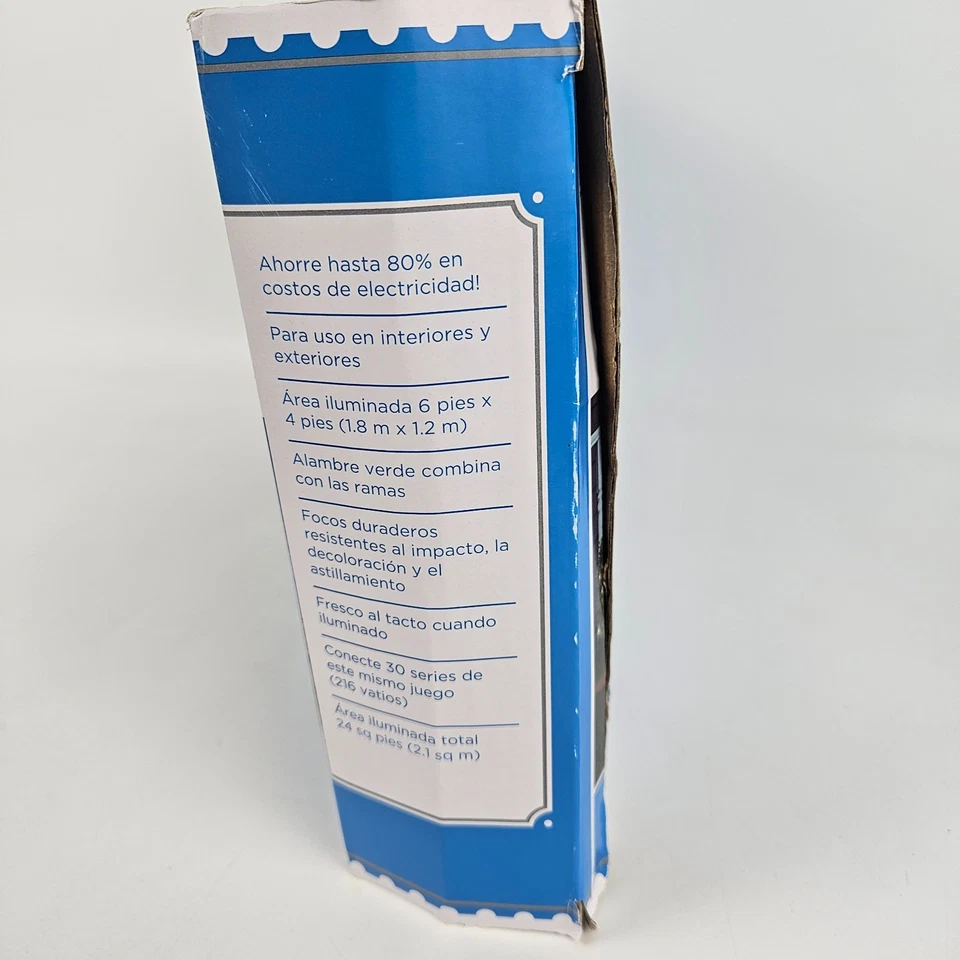 New 150-Count Multicolor LED Bush Net Christmas Lights Green Wire Holiday Time - Image 3 of 4