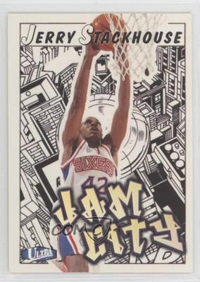 1997-98 Fleer Ultra Jam City Jerry Stackhouse #6JC