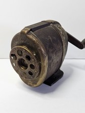 Boston KS Model Vintage Crank Pencil Sharpener Mount Made In USA