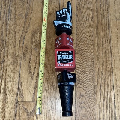 Jack-o Traveler Shandy Seasons Pumpkin Ale Beer Tap Handle Quite A Refresher!