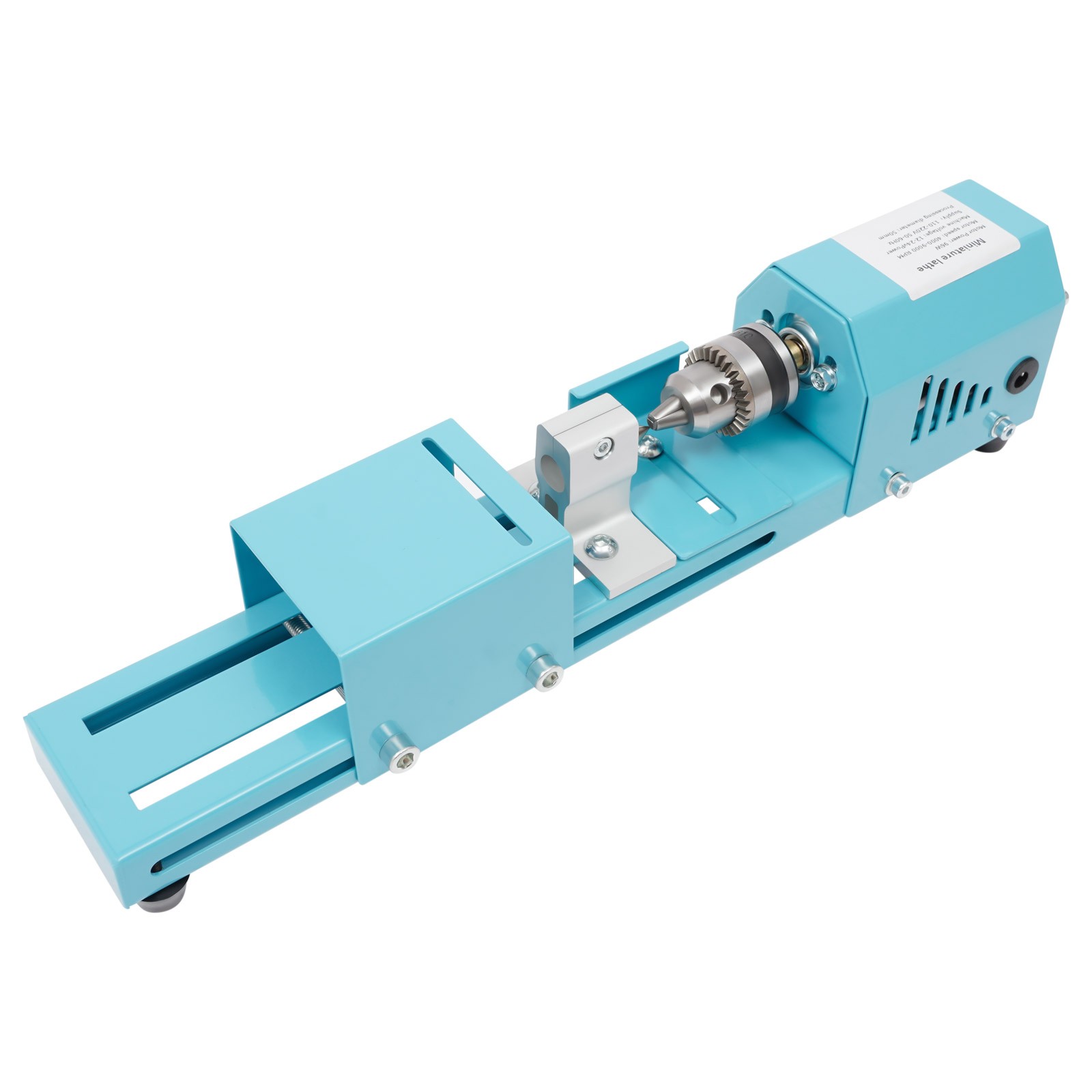 Mini Lathe Machine, Wood Lathe Milling Machine for Table, Mini Wood Lathe