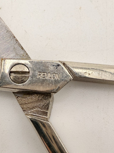 Vintage Scissors Shears Revlon Brazil Little Scissors 4” - Picture 6 of 7