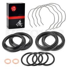 Fork Dust Oil Seals Kit For HONDA Shadow ACE 750 VT750 Shadow 1100 Sabre VT1100