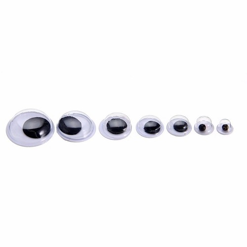 Googly Eyes 700pc Mixed Size Pack Self Adhesive Peel & Stick Wiggly Wobbly Eyes/ - Picture 7 of 9
