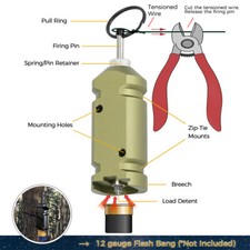 Perimeter Trip Wire Alarm Device 360  Early Warning Security System For Camping