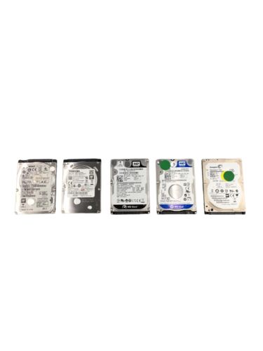 Lot Of 5 Mix Brand 320GB 2.5" Laptop Hard Drive - Picture 1 of 4