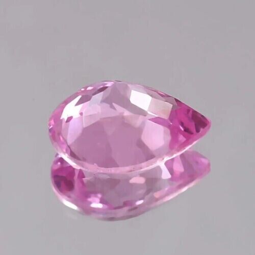Natural Kunzite Loose Gemstone, Deep Pink Asscher Cut Natural Kunzite