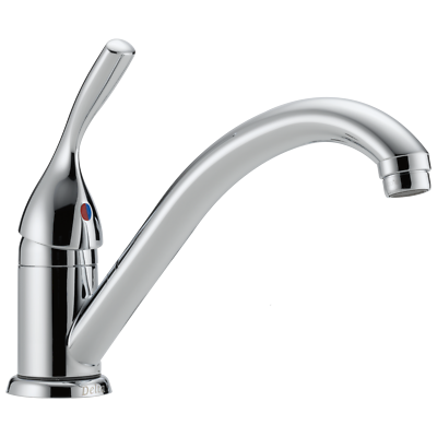 #ad Delta 134 100 300 400 Series Kitchen Faucet Chrome Certified Refurbished $57.07