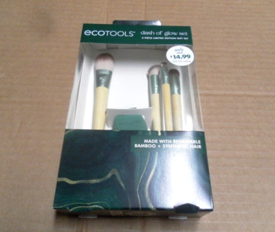 Ecotools Dash of Glow 5 pc. Makeup Brush Gift Set NIB