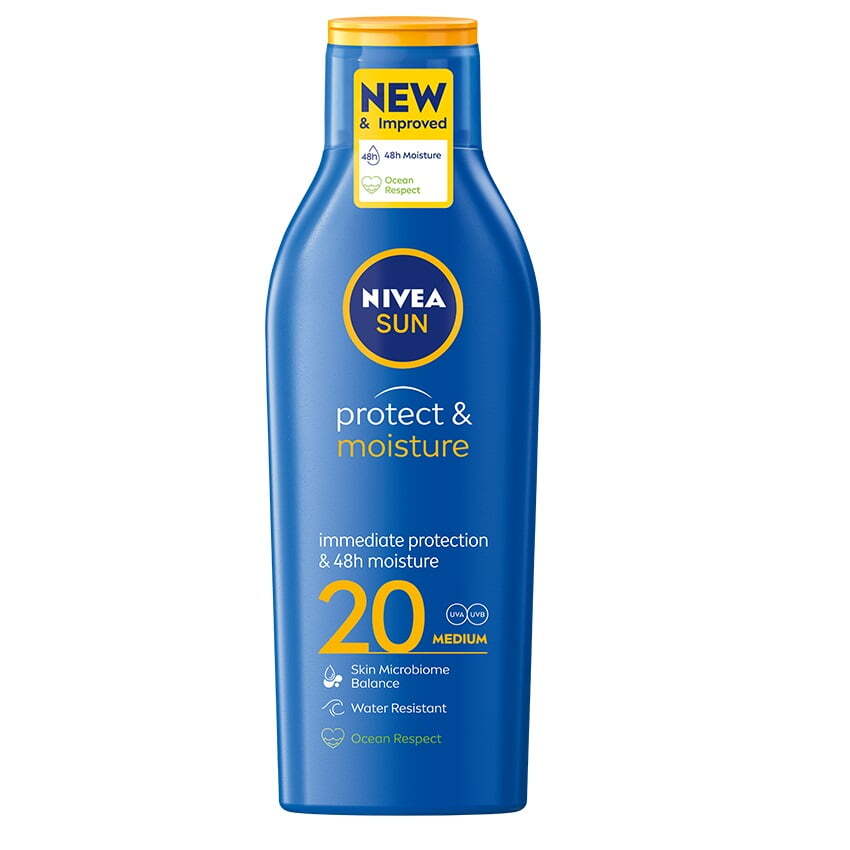5900017077260 Солнцезащитный увлажняющий бальзам Nivea nawilajcy с опалом SPF20 2 5090₽