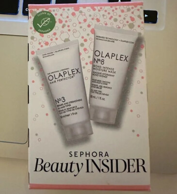 Olaplex - No. 3 Hair Perfector & No. 8 Bond Intense Moisture Mask Travel Size