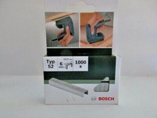 Bosch Flachdrahtklammer Tackerklammern  Typ 52, 12,3 x 1,25 x 6 mm Neu in Box