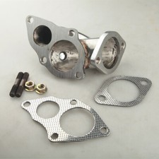 Racing Dsm Turbo Outlet Dump Pipe Elbow Exhaust For 89-99 Eclipsetalon 4g63t