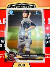 Jackson Goddard 2018 1st Bowman Draft Chrome #BDC-147 Arizona Diamondbacks V235