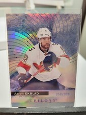 Aaron Ekblad Blue Foil 350/999 2017-18 Upper Deck Trilogy Hockey
