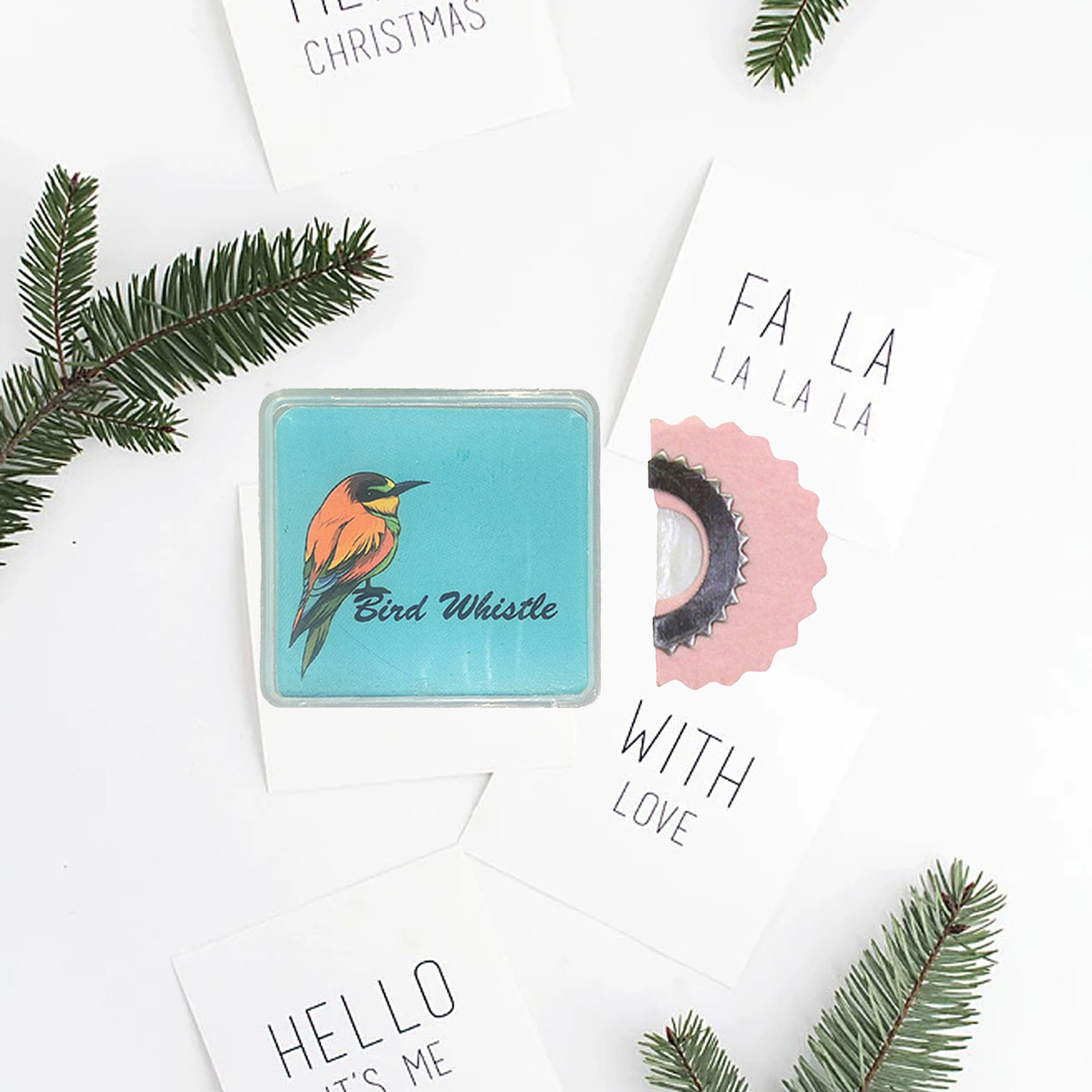 Professional Ventriloquist Reed Fast Vibrating Bird Whistle Multicolor