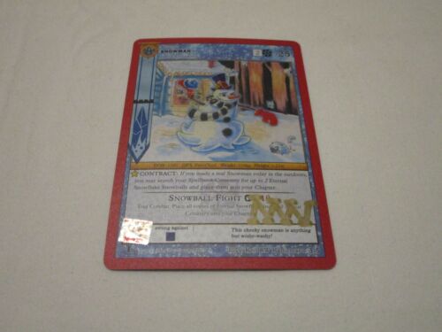 Metazoo Holiday Promo Firmado por Michael Waddell Tinta Dorada Snowman 1a Edición A - Imagen 2 de 6