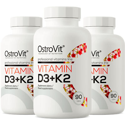 VITAMIN D3 + K2 - Unterstützung der Muskulatur - Fettabbau - Starke Knochen
