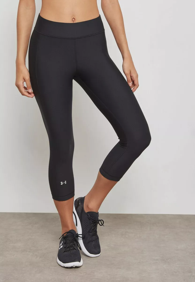 NEW Under Armour Women Heat Gear Armour Capri Yoga Tights NEW