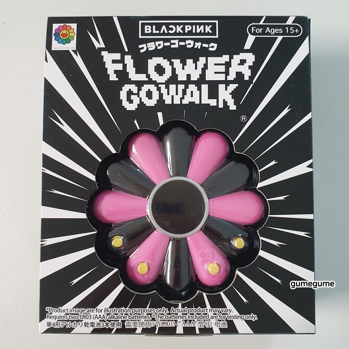 その他 BLACKPINK FLOWER GOWALK Takashi Murakami BLACKPINK Flower Go Walk Pink/Black Virtual Pet