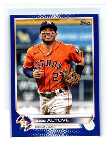 Jose Altuve Signed Official Major League Astros Logo Baseball