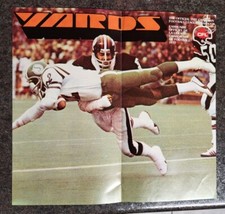 1977 Large Advertsing Brochure / Order Form For Yards CFL Yearbook