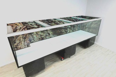Large aquarium up to 6 meters long, customer order fish tank and stand ...