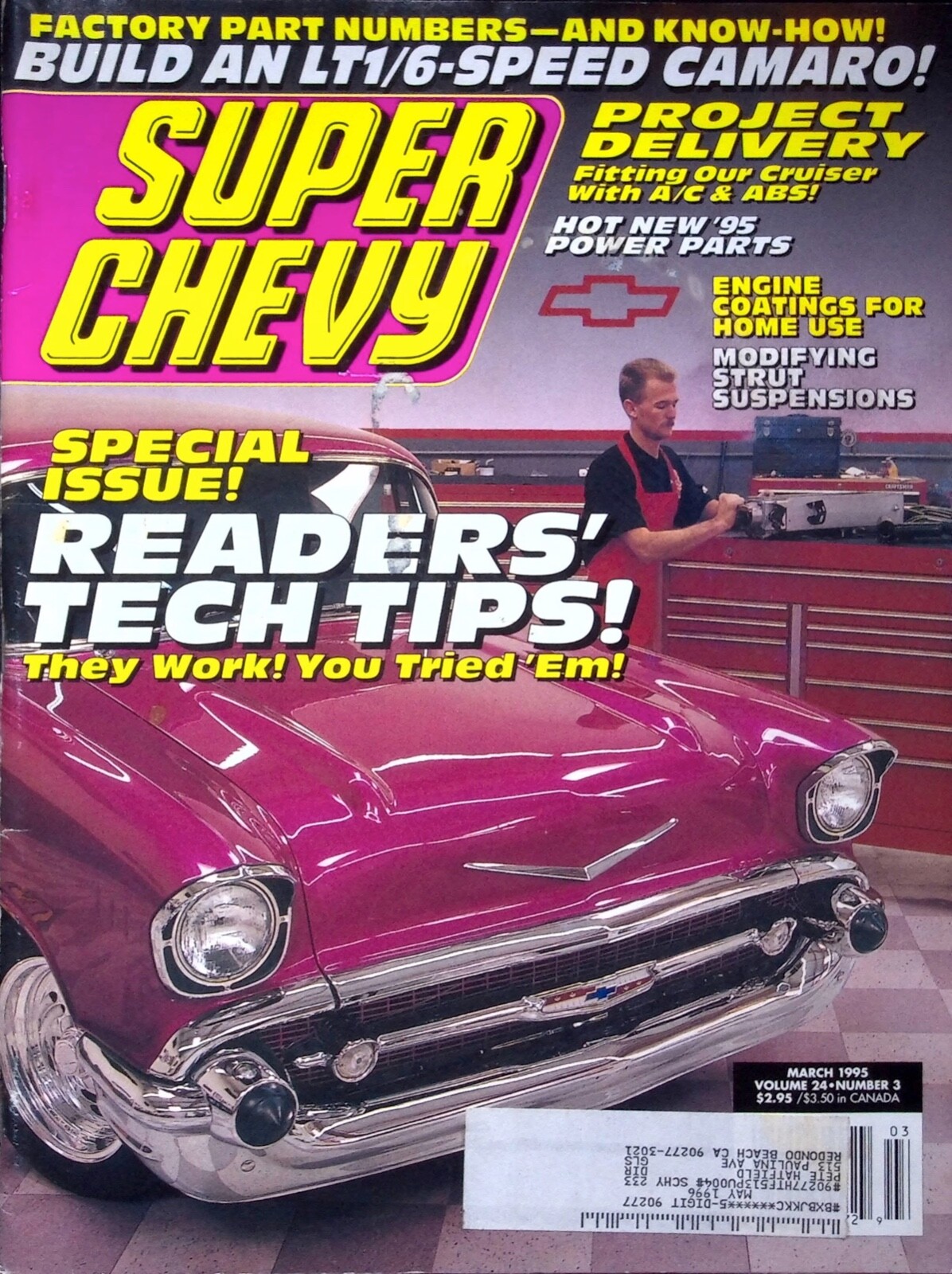 READERS' TECH TIPS! - SUPER CHEVY MAGAZINE, MARCH 1995