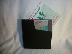 Vintage Nintendo - Bandai Golf - 1985 NES  3 screw - w / Booklet & sleeve