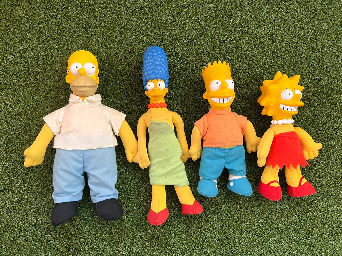 【ヴィンテージ】ザ.シンプソンズ　フィギュア3体セット バーガーキング　1990 ヴィンテージ】ザ.シンプソンズ フィギュア3体セット バーガーキング