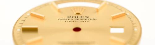 Original Men's Rolex DayDate 1803 Non-Quick Champagne Stick 18K Yellow Gold #B67 - Picture 5 of 9
