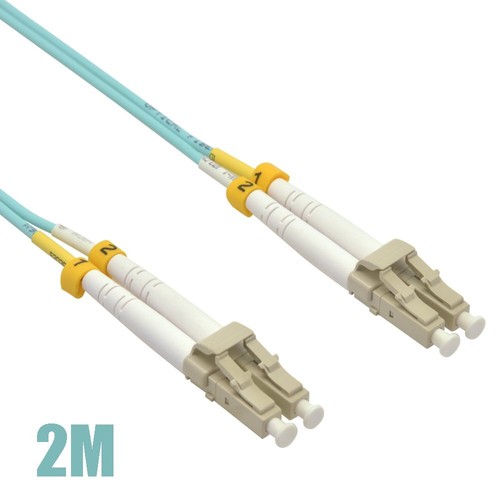 0.5-20m LC/UPC to LC/UPC Fiber Optic OM4 MultiMode Duplex 50/125 Lot Patch Cable - 第 5/15 張圖片