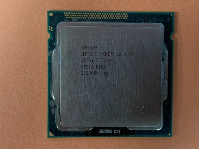 Intel Core i3-2120 Computer Processors, LGA 1155/Socket H2, 2