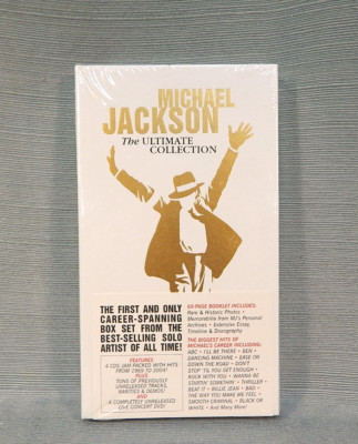 [NEW/SEALED] Michael Jackson: The Ultimate Collection 4 CD + DVD Box Set best of