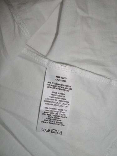 NWT Lucky Brand Girls Hi-Low Keyhole Tunic Tank Top White Aztec PRT Little Kid M - Picture 9 of 9