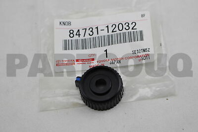 8473112032 Genuine Toyota KNOB, COOLER CONTROL SWITCH 84731 8473112032 Genuine Toyota KNOB, COOLER CONTROL SWITCH 84731