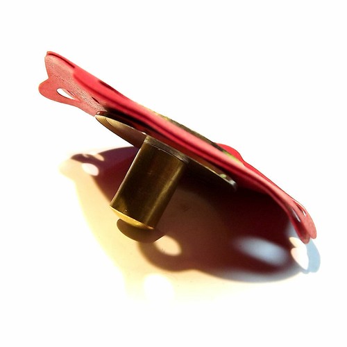 Bomba carburador Dellorto 40/45 DHLA diafragma 7515 rojo doble capa - Imagen 4 de 6