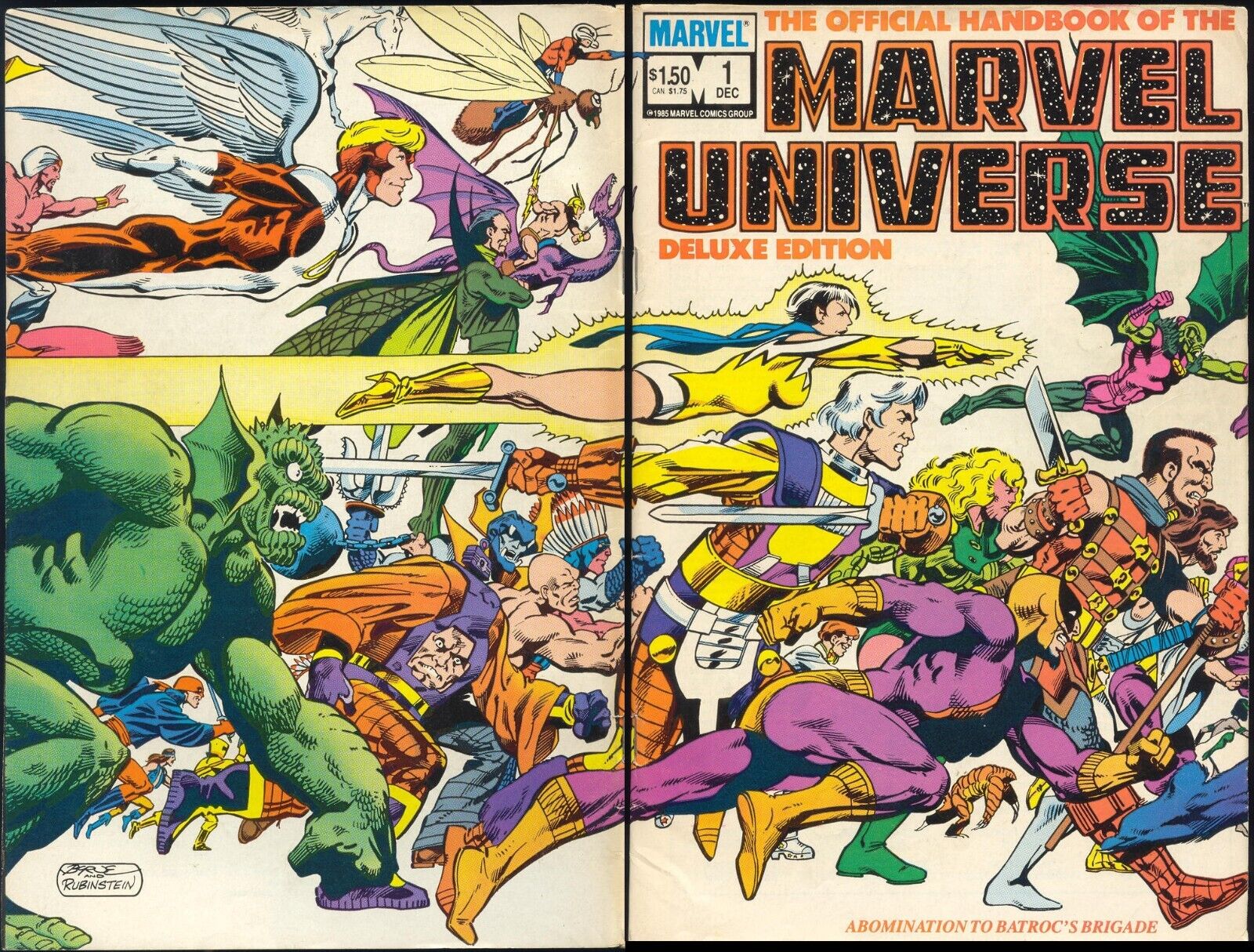 Official Handbook of the Marvel Universe Deluxe Ed. 1707pgs on CD-ROM