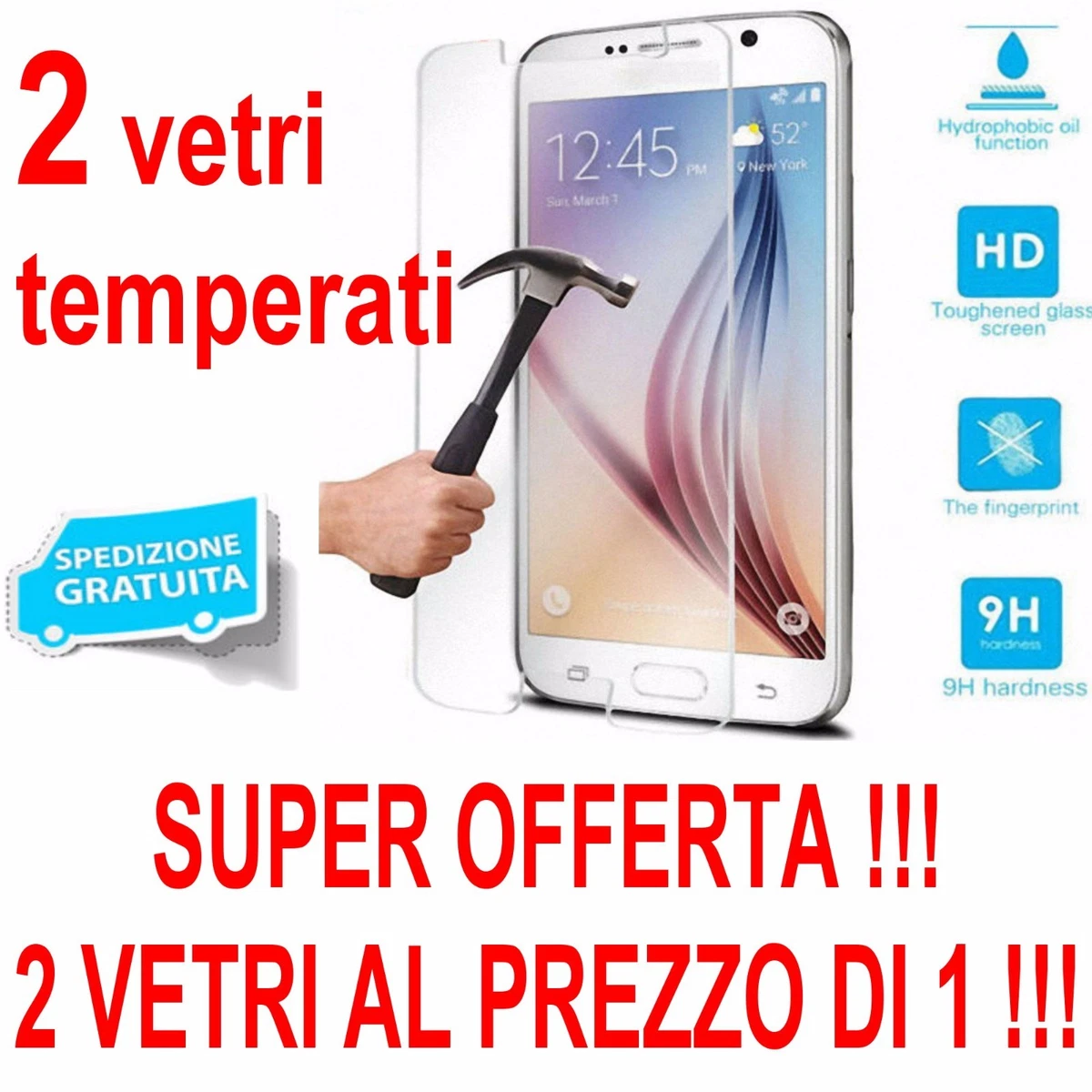 smartect Vetro Temperato [2 Pezzi, Full Screen] compatibile con Huawei P20 Lite, Pellicola Protettiva HD Anti Graffio, Senza Bolle, Durezza 9H, 0.3mm Ultra Trasparente, Ultra Resistente