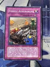 🦖🔥Fossile Ausgrabung SD09 1.Auflage Near Mint Common Yugioh🦖🔥